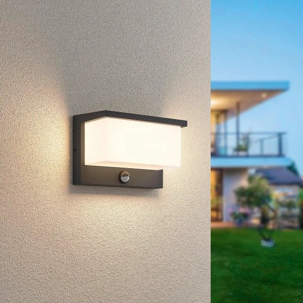 Ścienna oprawa NESTOS 240969142 antracytowa LED 13W 3000K IP20