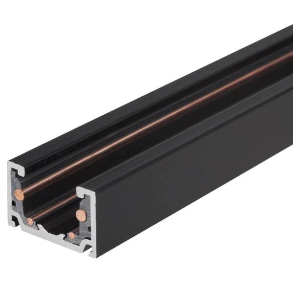 Szyna natynkowa do systemu magnetycznego MAX NT0007 2m 48V czarna