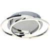 Plafon LAMPA sufitowa SELENA 2184 Rabalux okrągła OPRAWA metalowa LED 30W 4000K pierścienie rings chrom