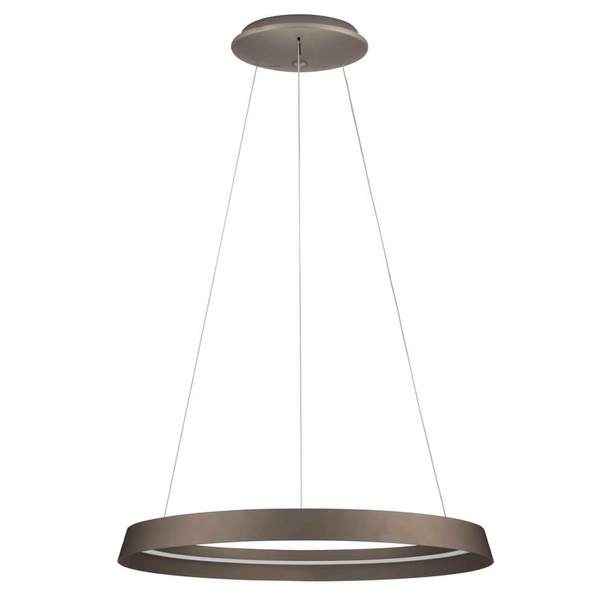 Wisząca lampa ściemnialna BATALLAS LE44784 LED 52W 3000K ring brązowy