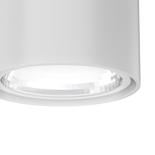 Sufitowa LAMPA downlight Neo Bianco Mobile Orlicki Design metalowa OPRAWA okrągła spot tuba biała