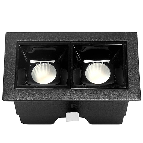 Oprawa sufitowa liniowa 580 Domeno LED 4W 3000K podtynkowa czarna