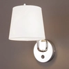Kuchenna lampa ścienna CHICAGO W0195 Maxlight abażur metal tkanina biały