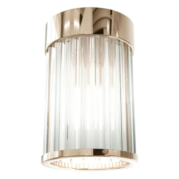Sufitowa lampa do salonu Fiatto PL Gold 8 OR86089 szklana złota