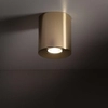 Sufitowa lampa do salonu Orion 10129 tubka rurka metalowa złota