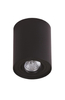 Spot LAMPA sufitowa BASIC ROUND C0068 Maxlight natynkowa OPRAWA metalowa tuba czarna