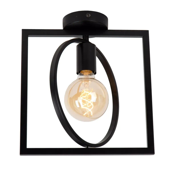 Sufitowa lampa SUUS 00127/01/30 Lucide loftowa geometryczna czarna