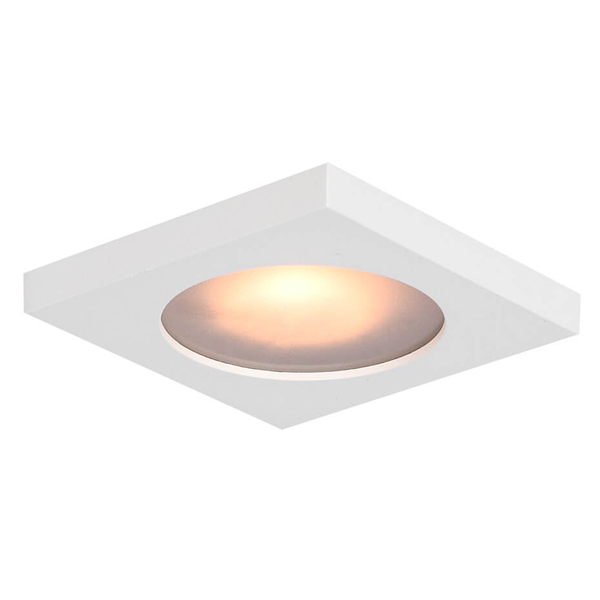 Oczko sufitowe wpustowe Antar DL-26385S-GU10-WH Italux IP44 punktowe białe
