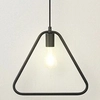 LAMPA wisząca LEVI 2569 Rabalux metalowa OPRAWA zwis loftowy trójkąt frame ramka czarna