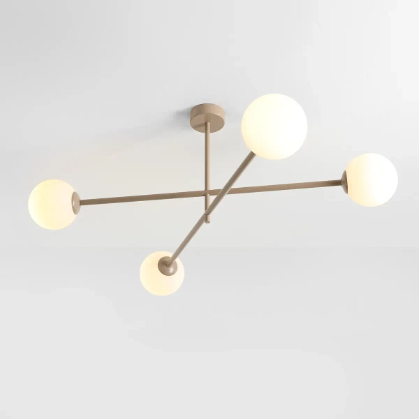 Sufitowa lampa kulista Pinne 1080PL_L17 bubbles beżowe