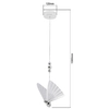 Wisząca lampa motyl Mariposa LP-1715/1P CH LED 8W 3000-6000K chrom