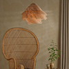 Drewniana lampa wisząca boho Preveli PRE0129 rattan drewniany