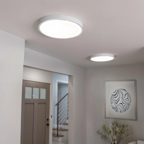 Salonowa lampa sufitowa okrągła 1317 LED 40W 4000K biały