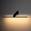 Minimalistyczny kinkiet SLASH LED 11431 LED 10W 3000K czarny