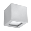 Ceramiczna LAMPA ścienna SL.0871 loftowa OPRAWA kinkiet kostka szara
