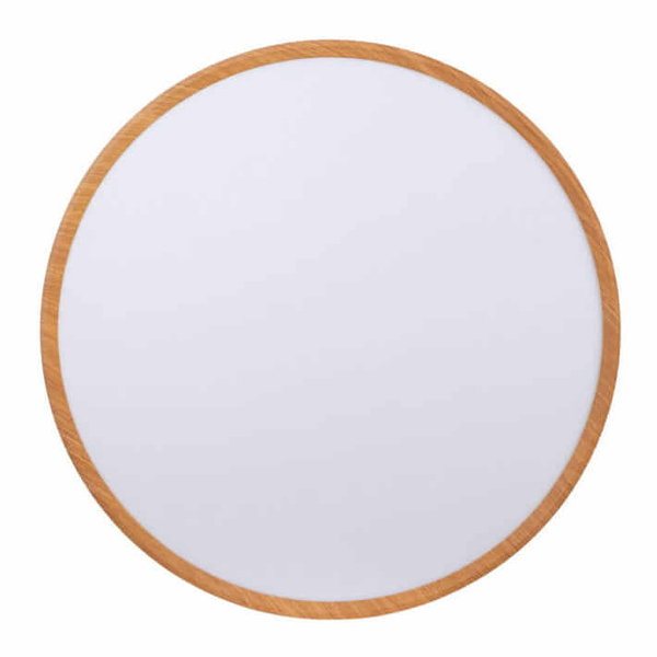 Plafon Maze ABR-PLO-OCED-40W Abruzzo LED 40W 3000-6000K drewniany biały