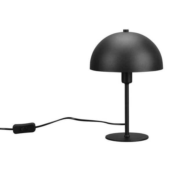 Stołowa lampka salonowa Nola 506200132 Trio z włącznikiem czarna