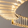 Lampa pierścieniowa wisząca Krone P097PL-L45BS3K LED 45W 3000K mosiądz