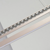 Owalna lampa wisząca CAMELIA różowe złoto AZ6771 1xLED 60W 3000K do jadalni