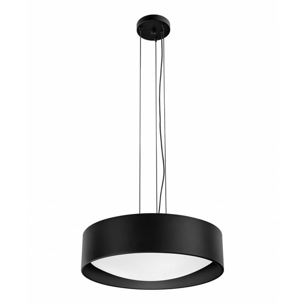 Wisząca lampa do jadalni VERO 11136302 Kaspa nad stół biała czarna