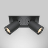 Podwójna lampa nasufitowa Hidden DL095-02-10W3K-B LED 20W 3000K czarna