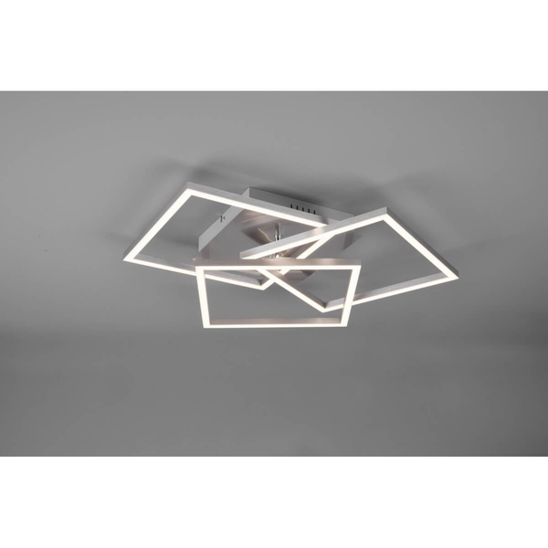 Lampa sufitowa CHOROS DL107-62883 LED 27W 2700 - 6000K kwadratowa srebrny