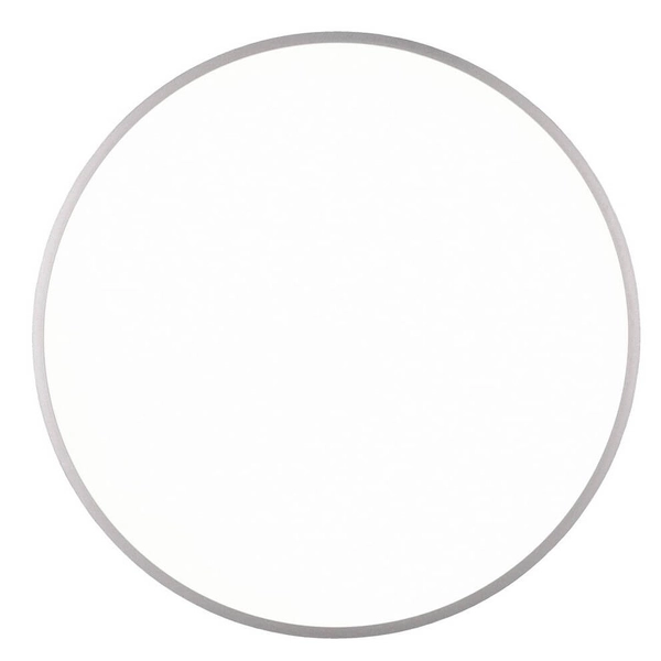 Ściemniany plafon z pilotem Yuma 641719187 LED 53W 3000-6500K biała srebrna