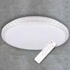 Plafon LAMPA sufitowa IRINA 310750 Polux okrągła OPRAWA glamour LED 24W 2700-6500K z efektem gwiazd biały