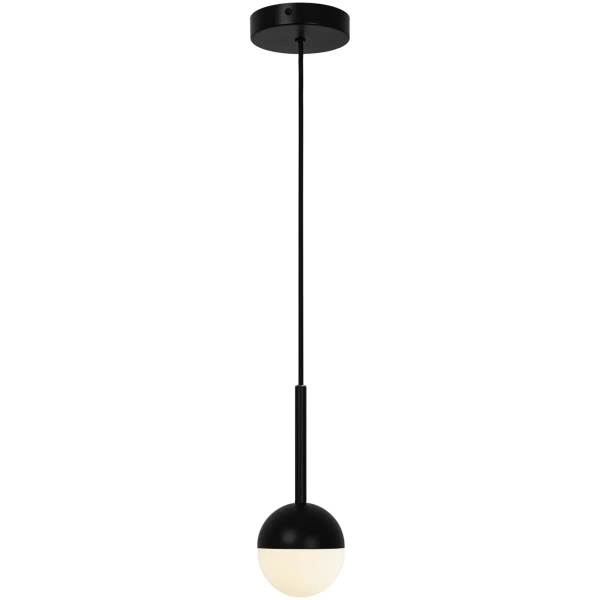Lampa wisząca do salonu kulista CONTINA 2113153003 czarny