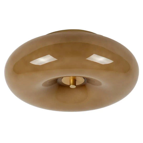 Przysufitowa lampa donut SENTINO 10125/30/41 Lucide szary złoty