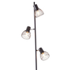 Stojąca lampa Blacky 93085/06 regulowana do czytania czarna