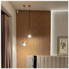 Okrągła lampa wisząca Palla LP-2844/1P S GD Light Prestige kulka ball złota