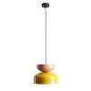 Metalowa lampa wisząca TULA 1132G14_11_C nad stół kolorowa