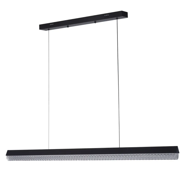 Wisząca lampa listwa ANABELLA ST-8501 black LED 12W 3000K czarna