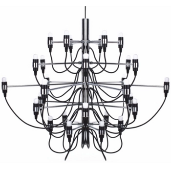 Pałacowy żyrandol Chandelier ST-9028-30 Step świecznik chrom