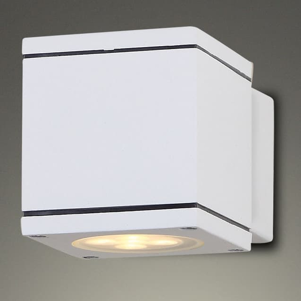Oprawa ścienna HOME SQUARE W0138 Maxlight IP54 do przedpokoju biała