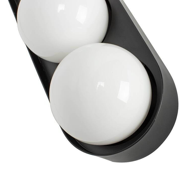 Ścienna lampa Drops MSE010100272 balls biała czarna