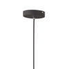 Modernistyczna LAMPA wisząca VAILANTE PND-31221-6A-SBL Italux metalowa OPRAWA szklane kule zwis czarny