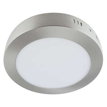 Plafon LAMPA sufitowa MARTIN LED 12W 4000K MATCHR 03496 Ideus okragła OPRAWA ścienny KINKIET satyna