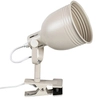 Beżowa lampka biurkowa Flint 3093 regulowana lampa na klips do biura