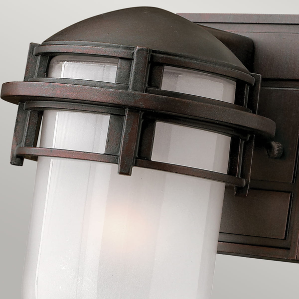 Lampa zewnętrzna naścienna HK-REEF-MINI-VZ Hinkley nadmorska brązowa