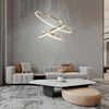 Ledowa lampa wisząca Ring Slim MSE1501100161 Moosee 50W 3000K z pilotem złota