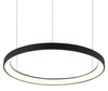 Ledowa lampa wisząca Agnes AZ5022 60W 3000-6500K okrąg czarna