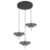 Potrójna zwisająca lampa Keaton 340230380 LED 10W 2300-4000K czarny