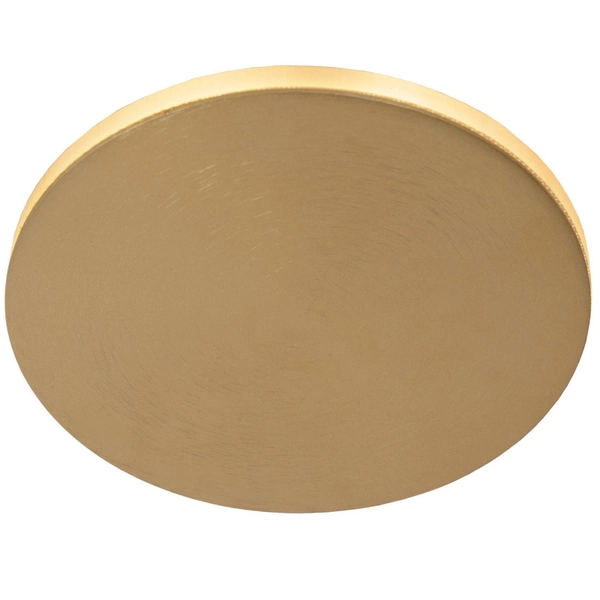 LAMPA sufitowa EKLYPS LED 46201/06/02 Lucide okrągła OPRAWA plafon LED 6W 3000K metalowa plafoniera złota