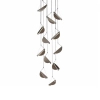 Metalowa lampa wisząca Nami ST-3602A-12 szara kaskada 12xLED 3000K 340cm