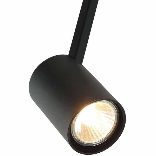 LAMPA sufitowa Tuka Nero L Orlicki Design regulowana OPRAWA metalowa downlight tuba czarna
