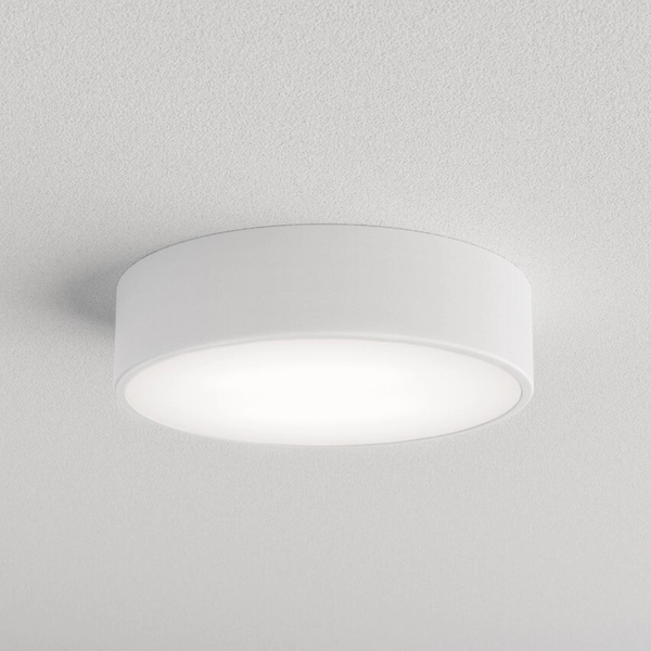 Biały plafon 137623620903 z czujnikiem ruchu do przedpokoju