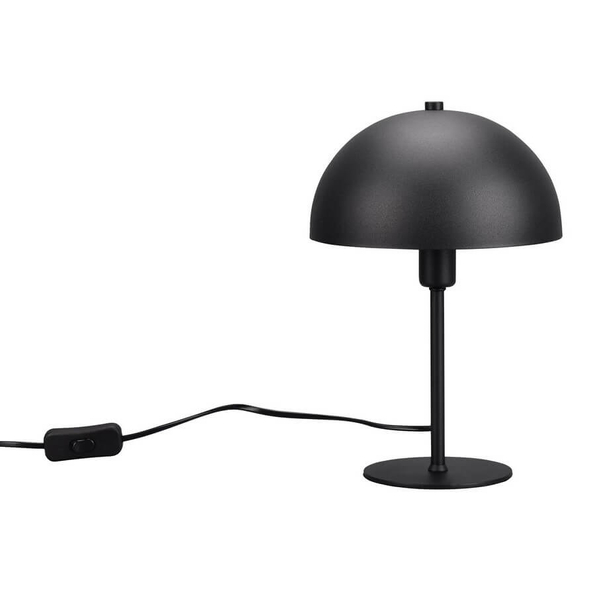 Stołowa lampka salonowa Nola 506200132 Trio z włącznikiem czarna