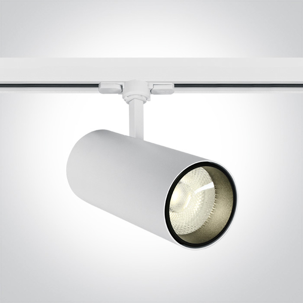 Ledowa lampa sufitowa do systemu 3-faz REO MYL.00094 LED 30W 4000K biała